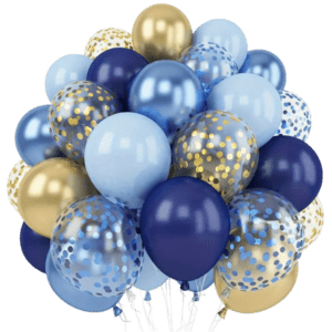 (A01) Beispiel-Arrangement 26cm Latexballons Heliumbefüllung 30 Stück (45,-€)