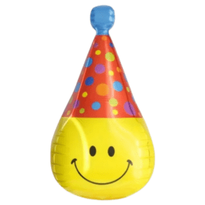 (F13) 85cm Folienballon Party-Smiley (5,-€)