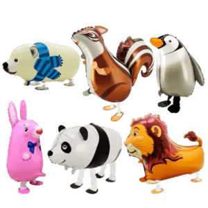 (F19) 50cm Folienballon Zootiere verschiedene Motive (2,50€)