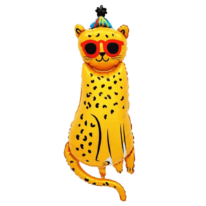 (F21) 115cm Folienballon Leopard (6,-€)