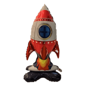(F24) 85cm Folienballon Rakete (5,-€)