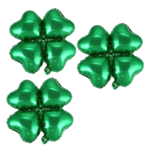 (F29) 40cm Folienballon Kleeblatt verschiedenfarbig (3,50€)