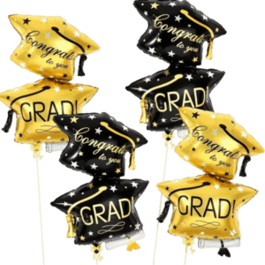 (F48) 80cm Folienballon Abschluss verschiedenfarbig (6,50€)