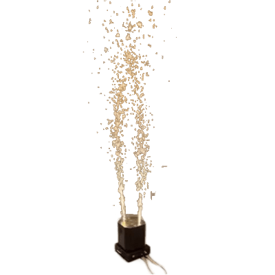 Nebel-Maschine Seifenblasen-Maschine Bodennebel-Maschine Kaltfeuerwerk-Maschine Leuchtfontäne Cold Sparks mieten Münster