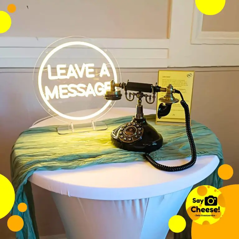 SayCheese Audio-Gästebuch mieten