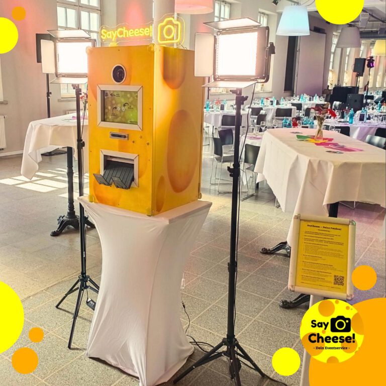 SayCheese Classic Fotobox mieten in Münster