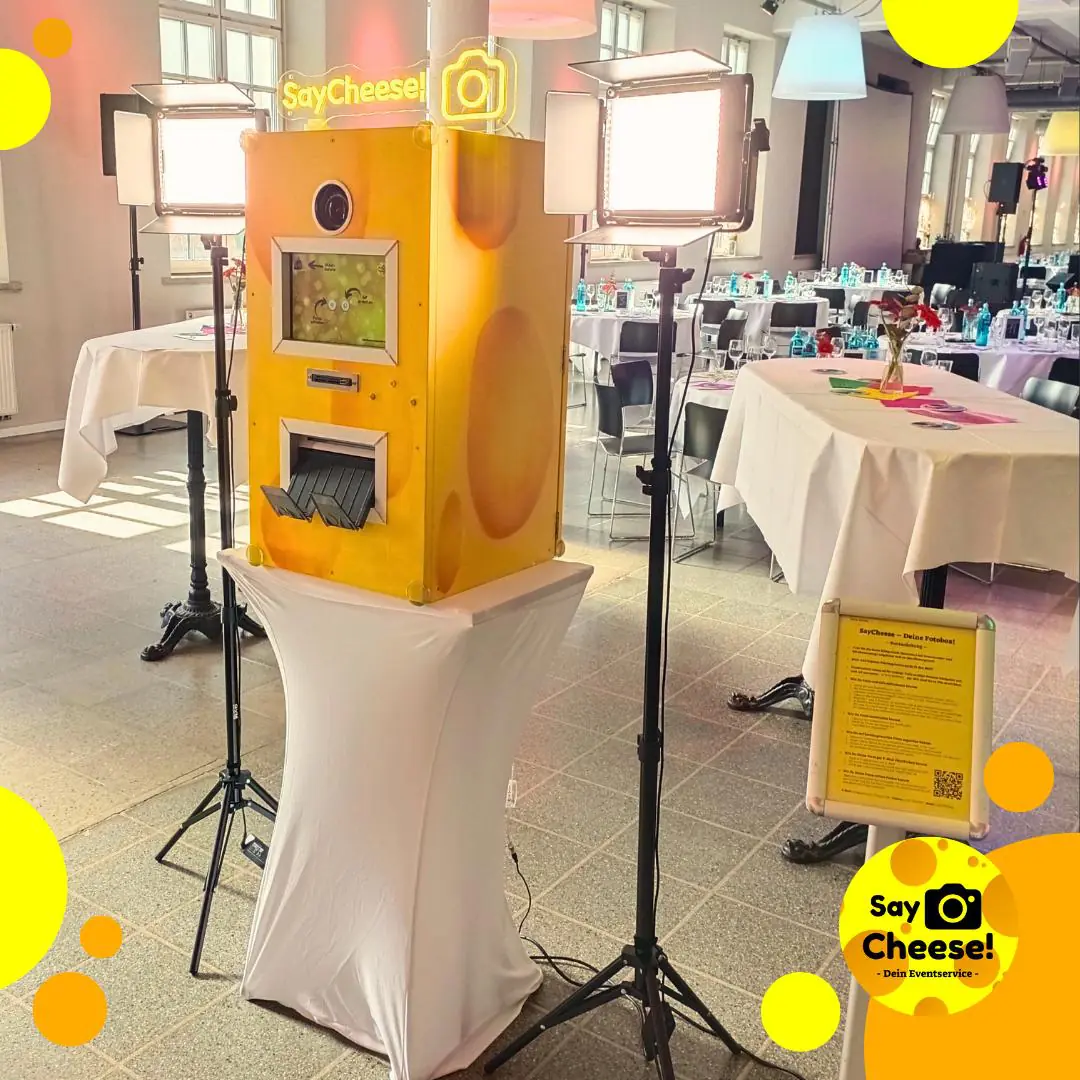 SayCheese Classic Fotobox mieten in Münster