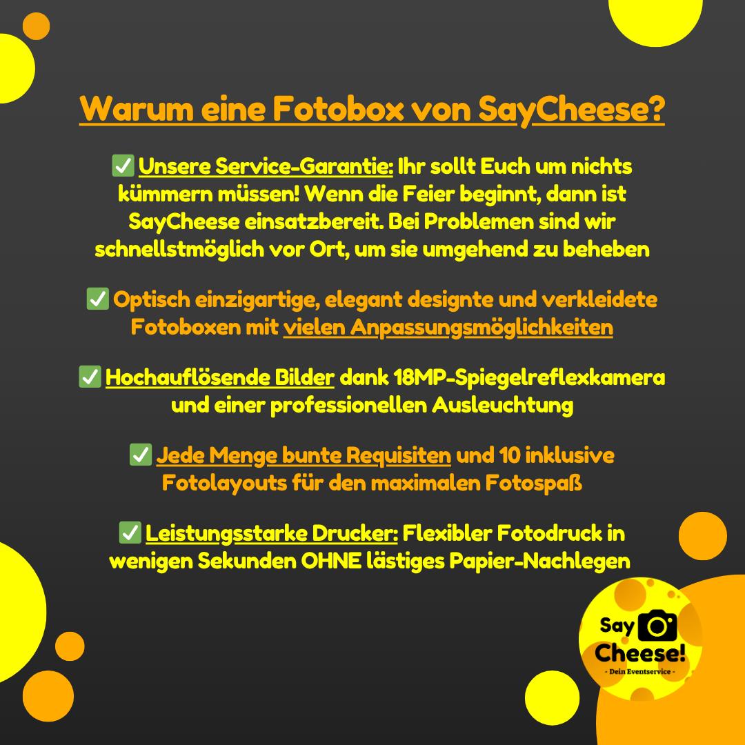 SayCheese Fotobox & Eventservice Münster