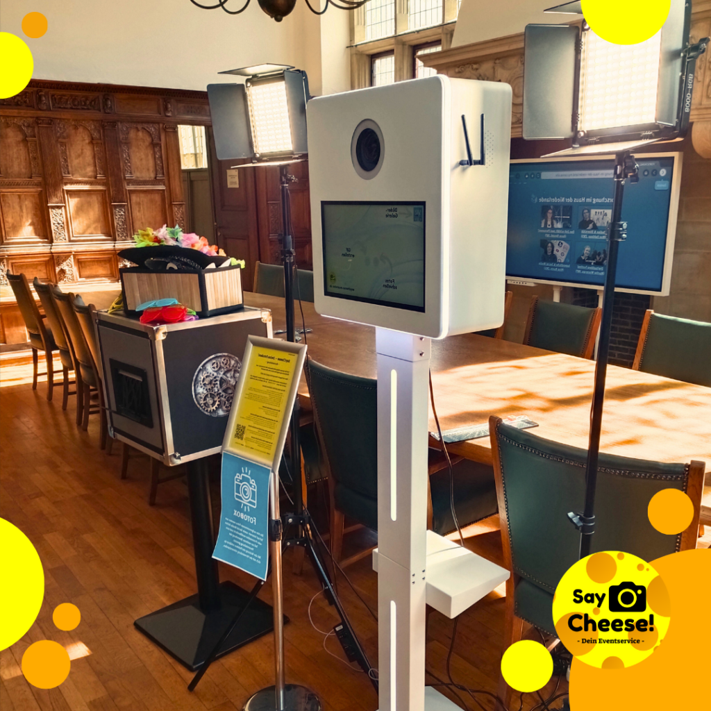 LED Photobooth weiß Münster