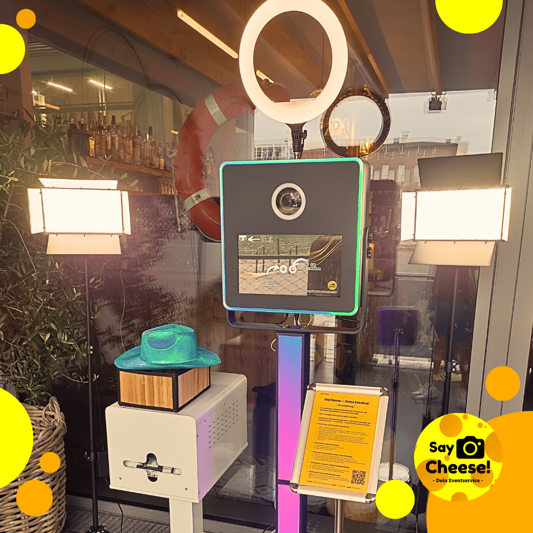 LED Fotobox schwarz mieten