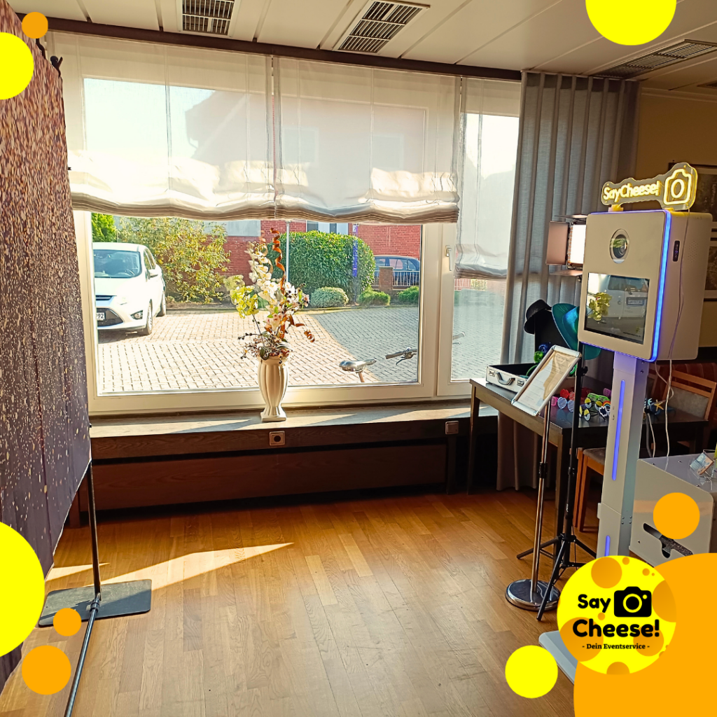 LED Photobooth weiß Münster