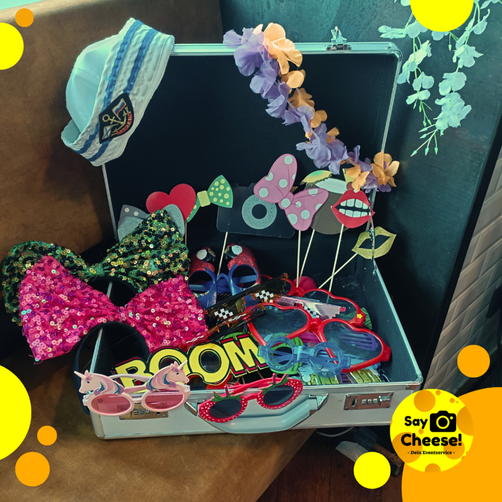 SayCheese Fotobox Requisiten