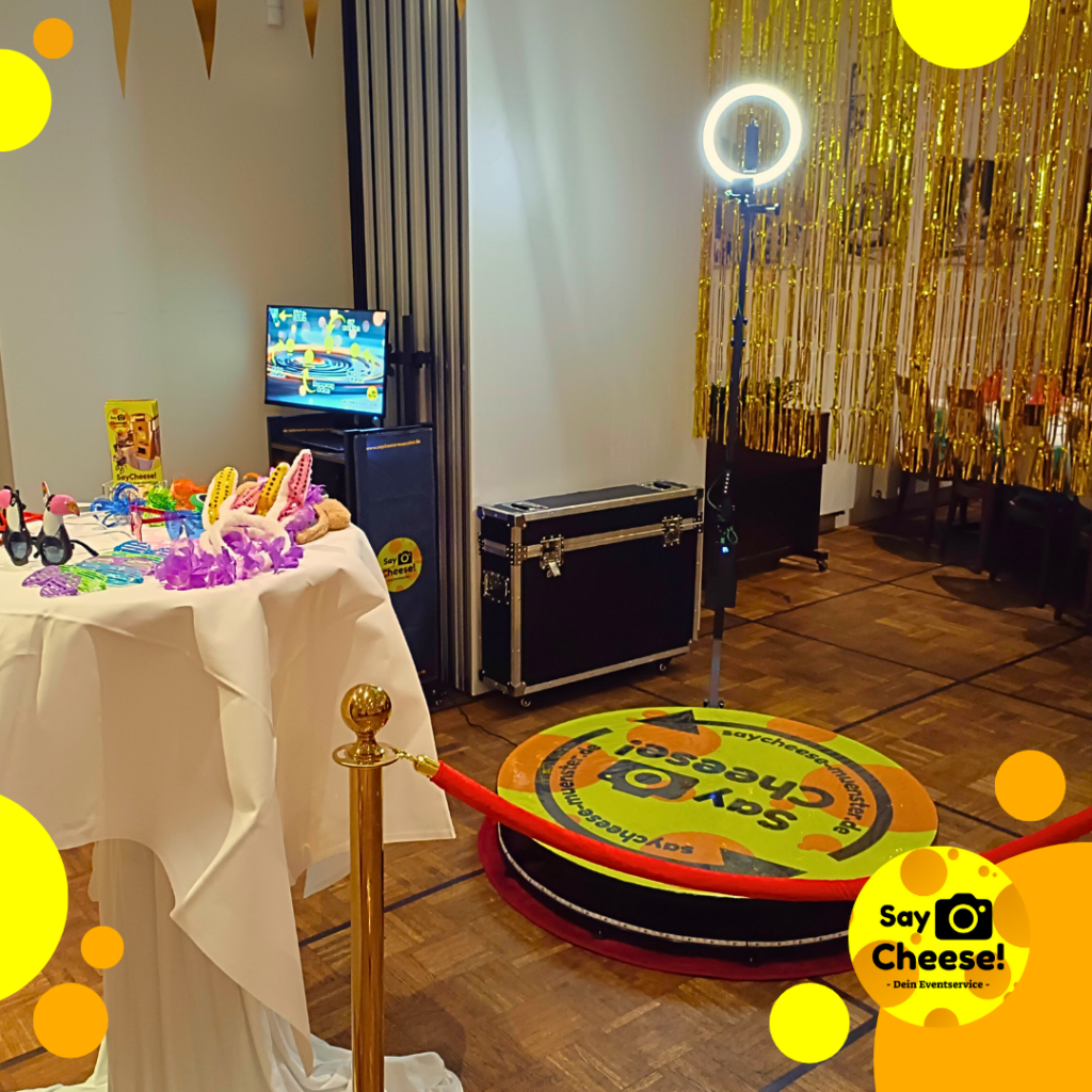 360°-Fotobox Spin Booth Video Booth mieten Münster