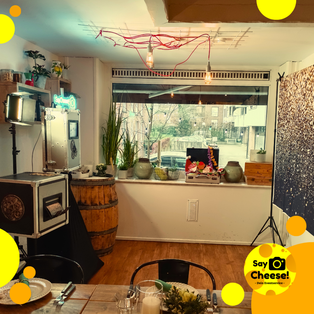 SayCheese Fotobox Platin mieten