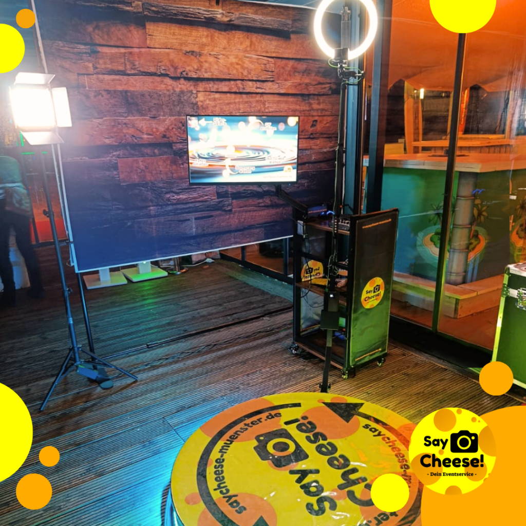 Spin Booth Video Booth mieten Münster