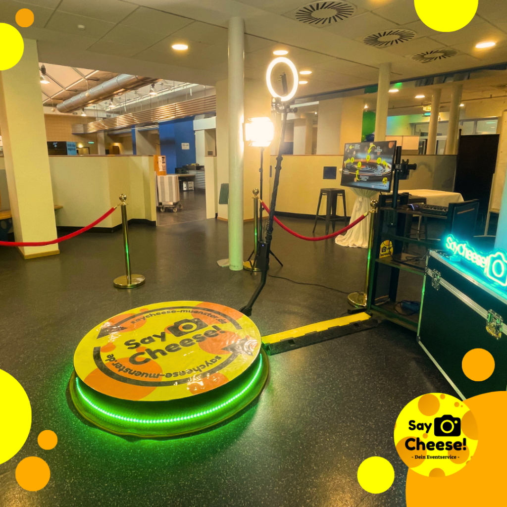 360 Grad Fotobox Video Booth SayCheese