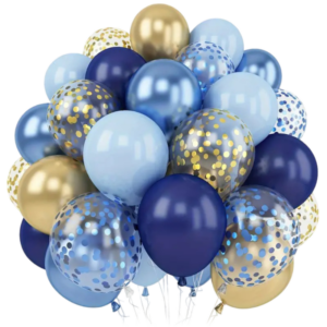 (A01) Beispiel-Arrangement 26cm Latexballons Heliumbefüllung 30 Stück (45,-€)