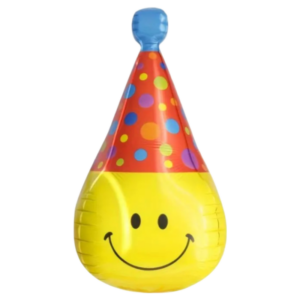 (F13) 85cm Folienballon Party-Smiley (5,-€)