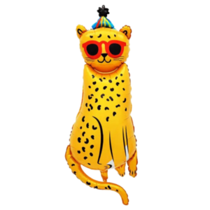 (F21) 115cm Folienballon Leopard (6,-€)