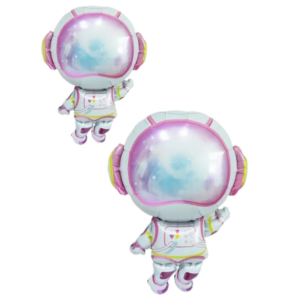 (F23) 80cm Folienballon Astronaut verschiedenfarbig (5,-€)