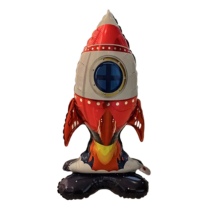 (F24) 85cm Folienballon Rakete (5,-€)