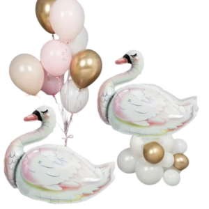 (F35) 80cm Folienballon Schwan (5,50€)