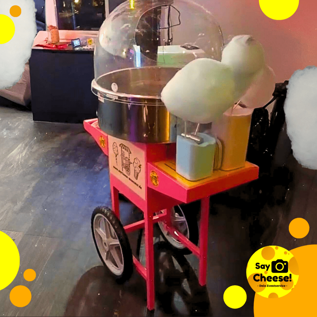 Zuckerwattemaschine mieten