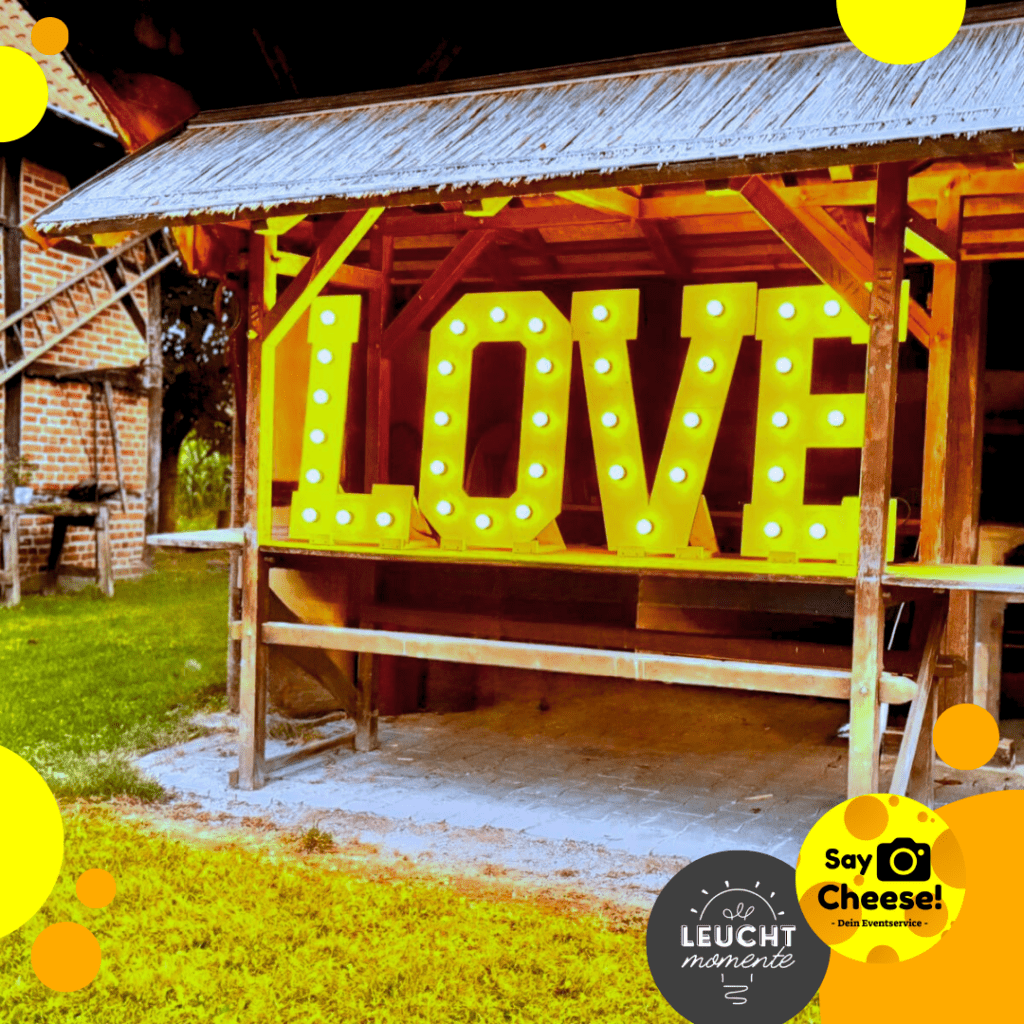 XXL Leuchtbuchstaben Münster