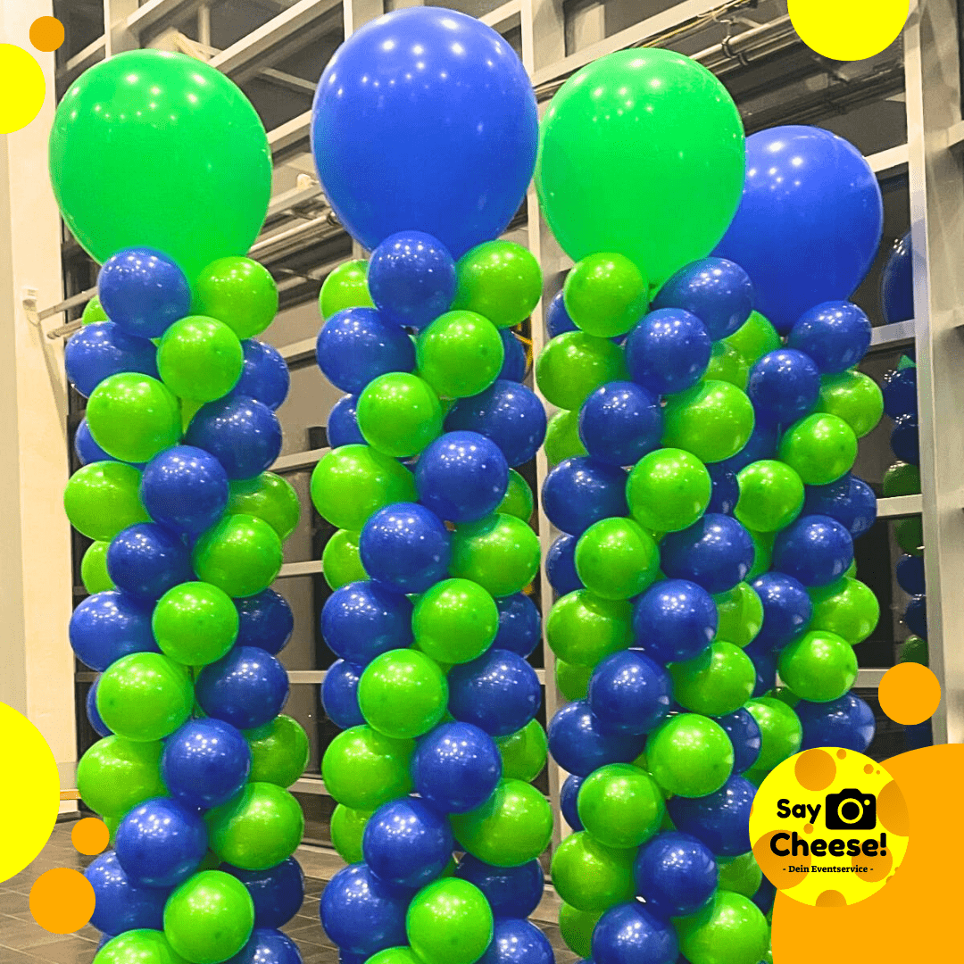 Ballon Bogen Ballonsäule mieten Münster buchen bestellen bunt