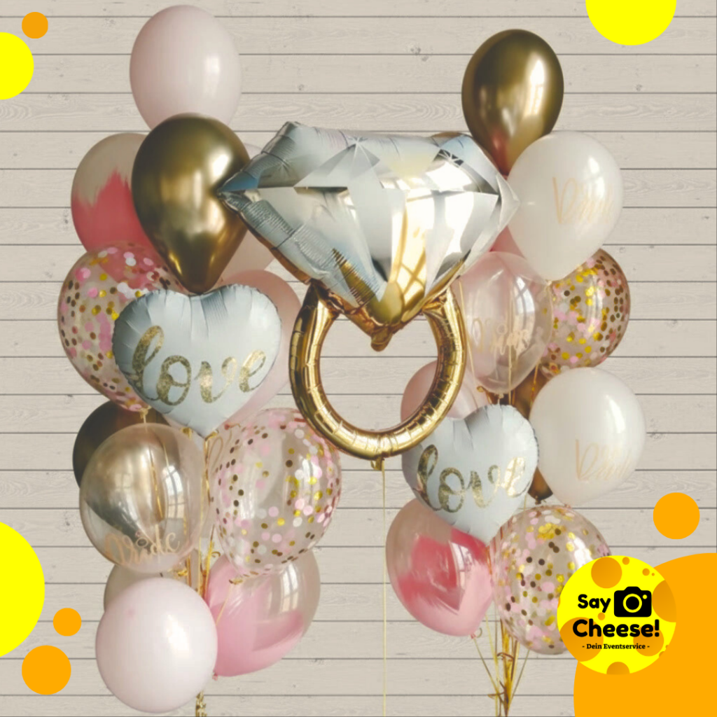 Ballon Bogen Ballonsäule mieten Münster buchen bestellen bunt