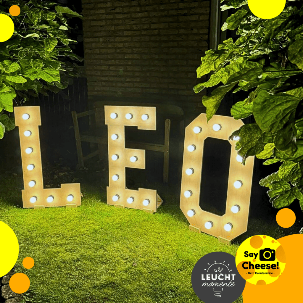 XXL Leuchtbuchstaben Münster