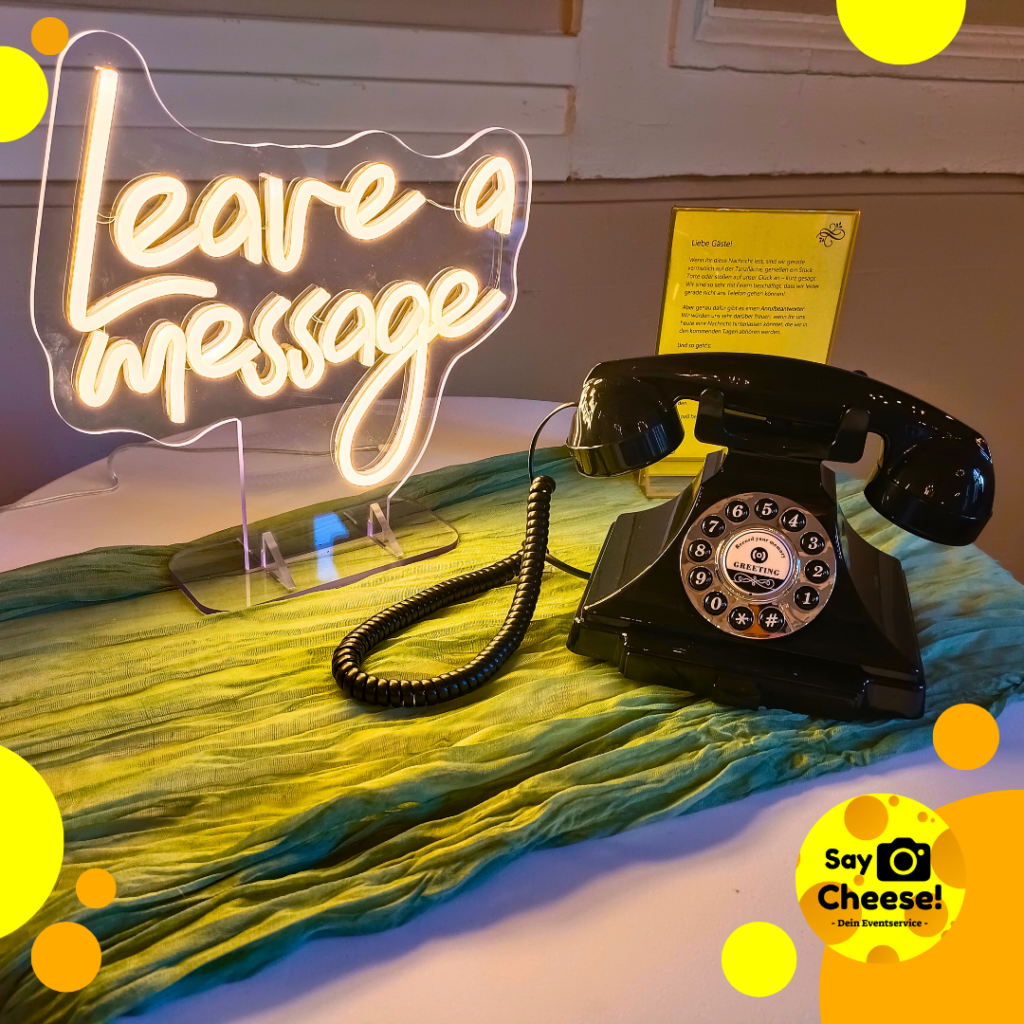 Audio-Gästebuch Telefon mieten Münster