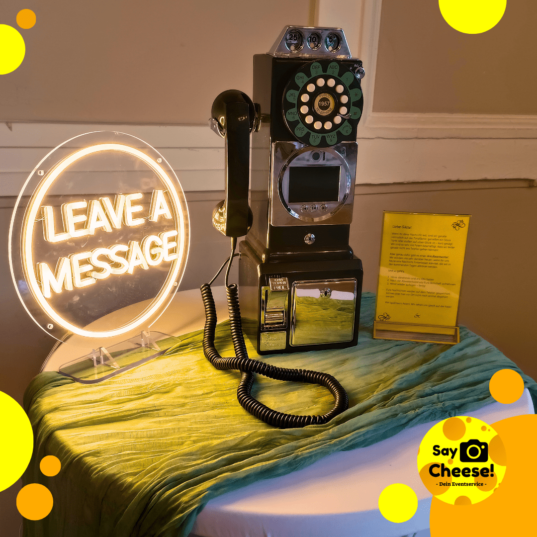 Video-Gästebuch Telefonzelle mieten Münster