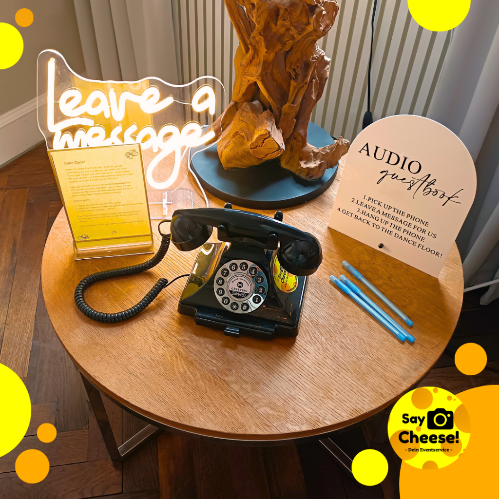Audio-Gästebuch Telefon mieten Münster