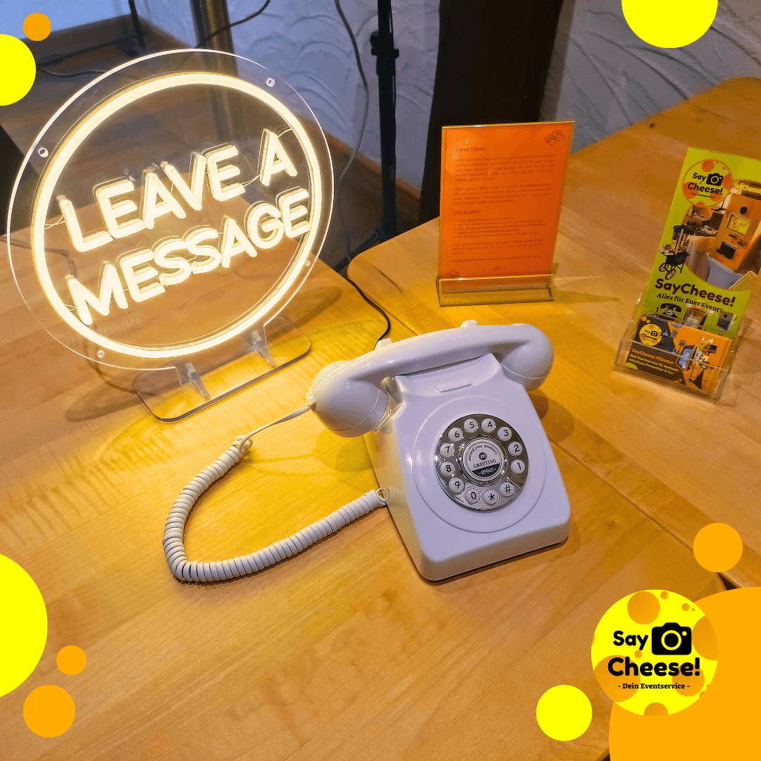 Audio-Gästebuch Telefon