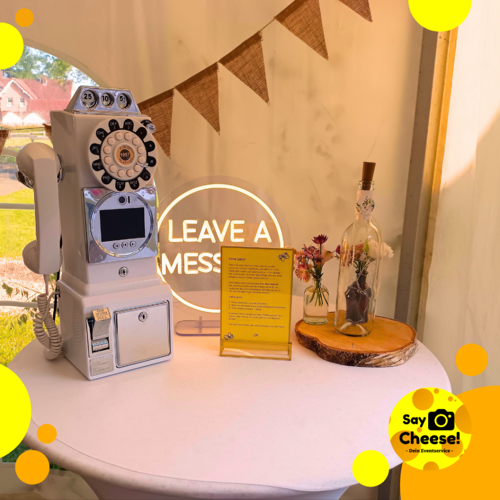 Video-Gästebuch Telefonzelle mieten Münster