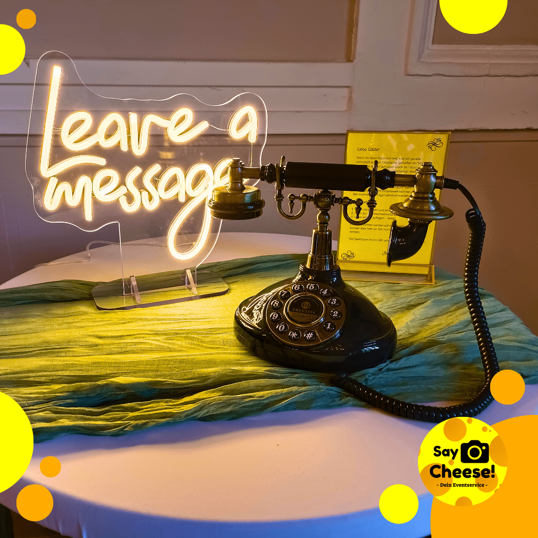 Audio-Gästebuch Telefon mieten Münster