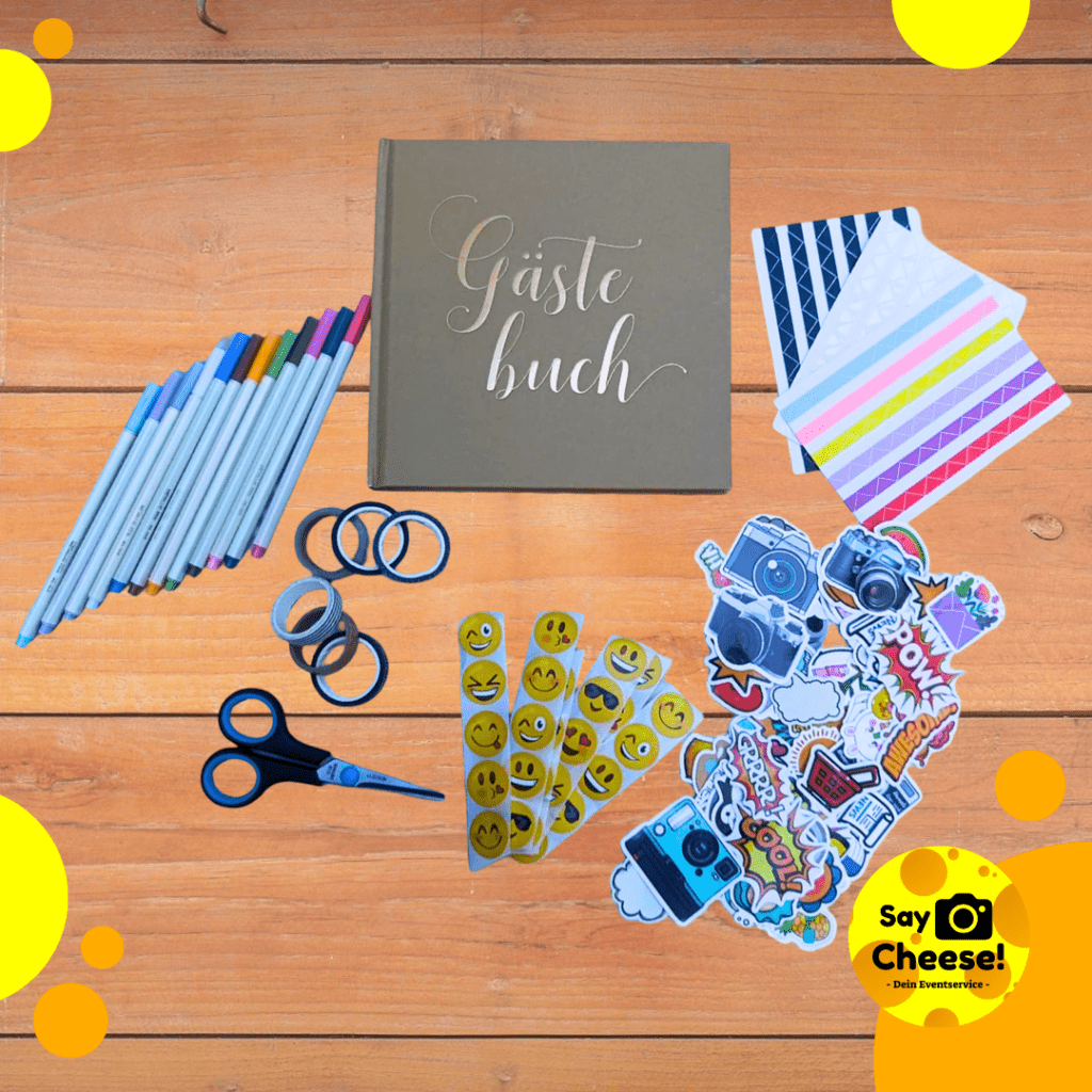 Fotoautomaten mieten Münster Buzzer Gästebuch Schlüssel Anhänger