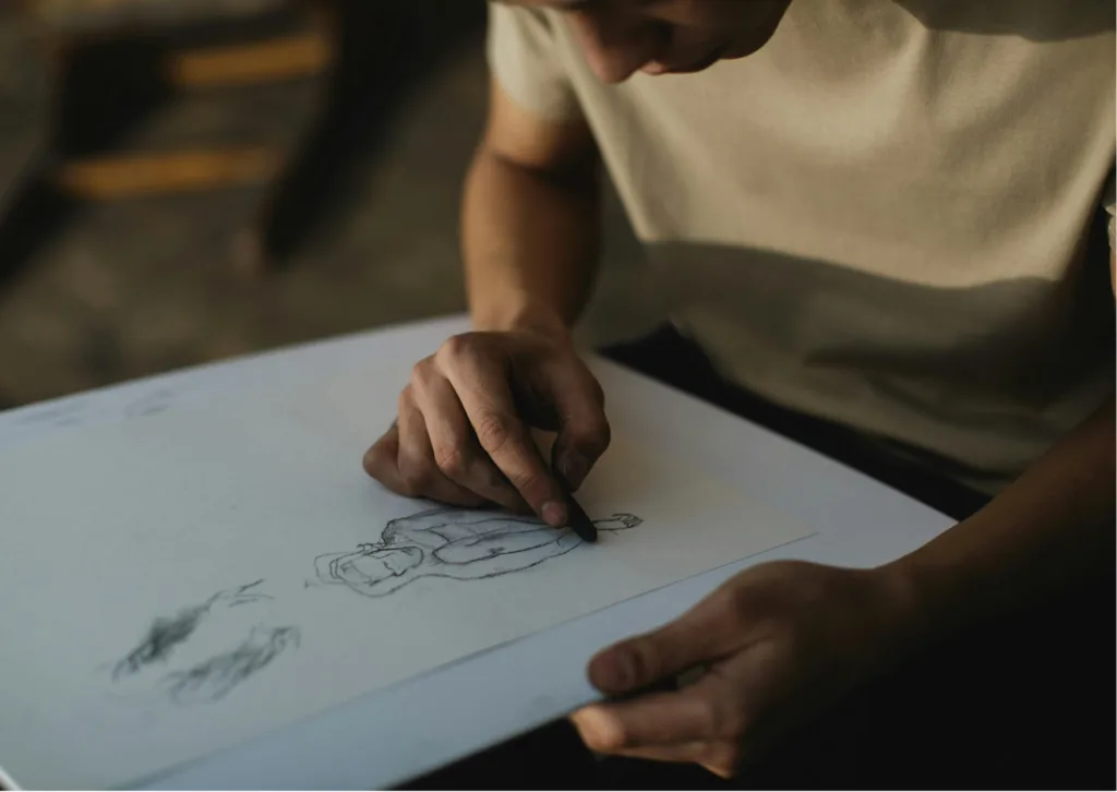 Live Illustrator Künstler Gäste Kunst Zeichnung