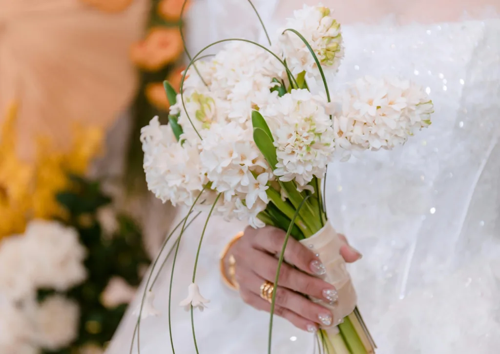 Brautstrauß Überraschung Momente Blumen Hochzeitstanz