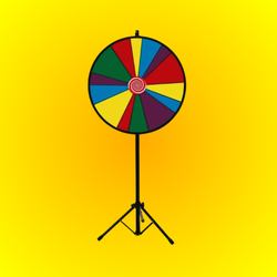 XXL-Glücksrad inkl. Zubehör (35,-€)