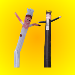 Duo-Skydancer-Brautpaar (135,-€)