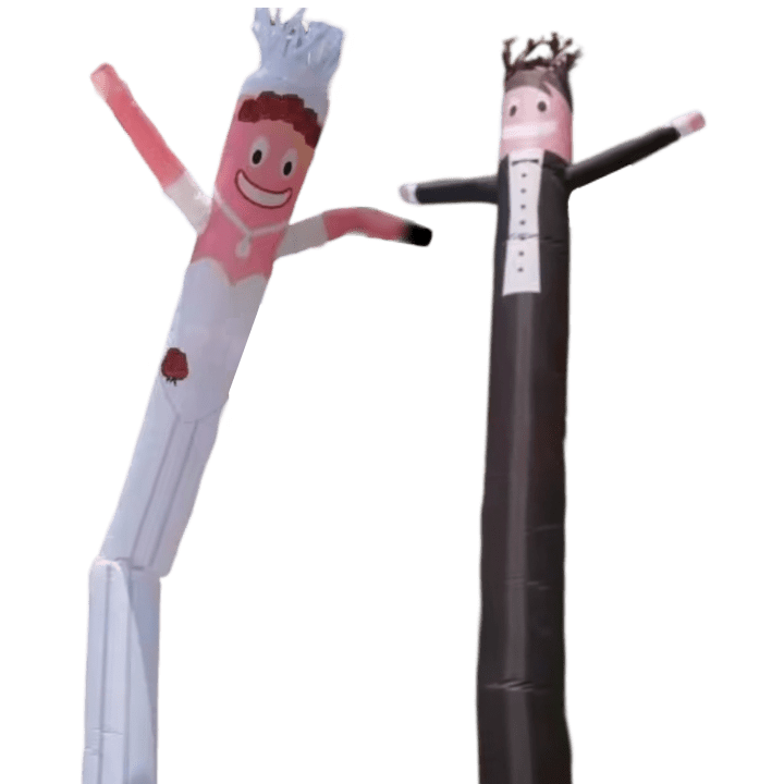 Airdancer Skydancer Luftfiguren Brautpaar Ventilator Figuren Glücksrad Getränkespender Heißgetränke Getränkewärmer Getränkedispenser mieten Münster